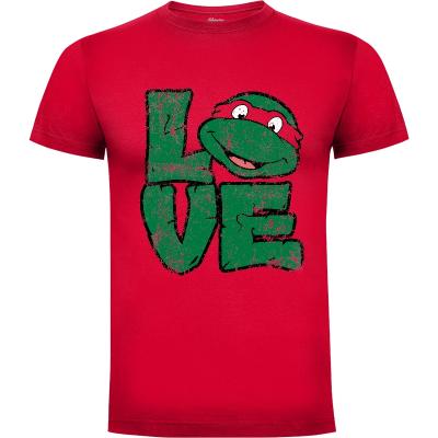 Camiseta LOVE TURTLES - Camisetas Dibujos Animados