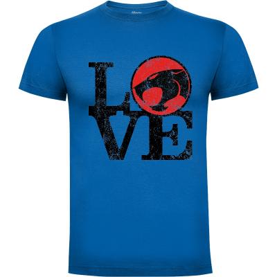 Camiseta LOVE THUNDERCATS - Camisetas Dibujos Animados
