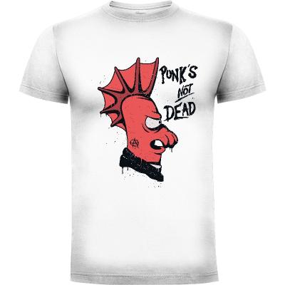 Camiseta Punk's not dead - Camisetas Dibujos Animados