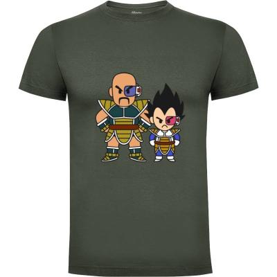 Camiseta Saiyans SD - Camisetas Anime - Manga