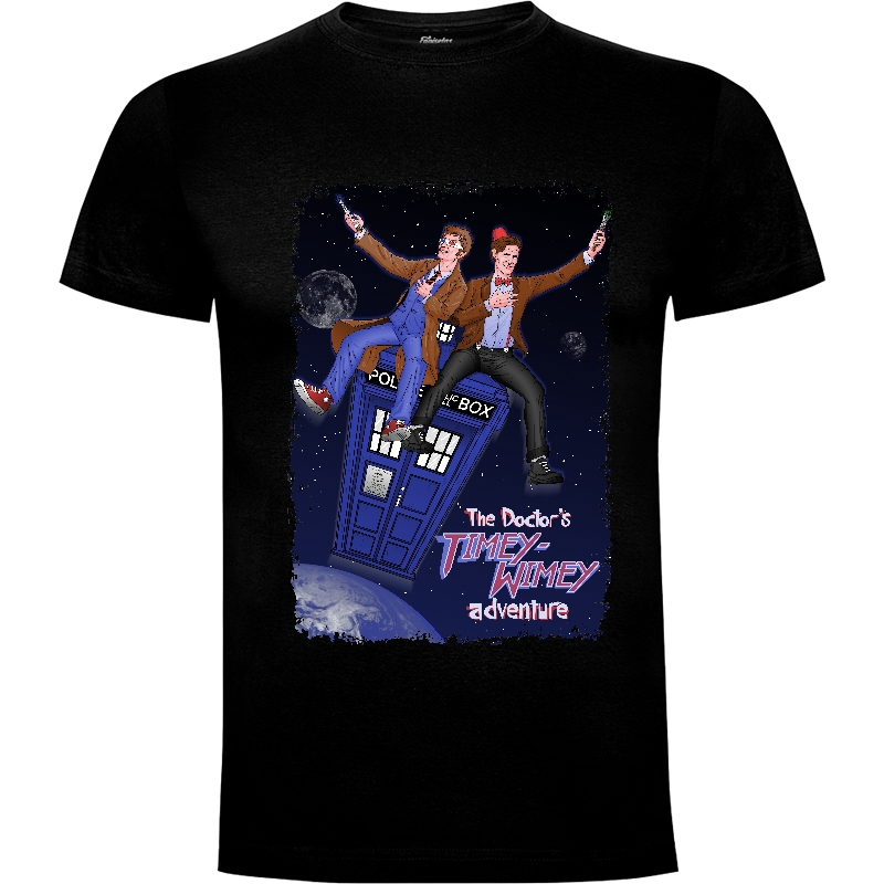 Camiseta THE DOCTOR'S TIMEY-WIMEY ADVENTURE (full cover)