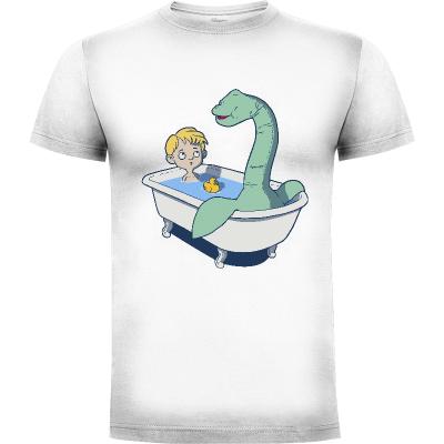 Camiseta There's something on my bath! - Camisetas JC Maziu