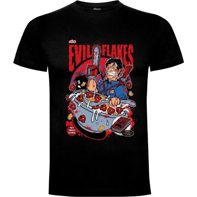 Camiseta Evil Flakes - Camisetas Halloween