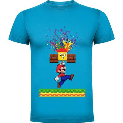 Camiseta Super Paint Splatter - Camisetas Videojuegos