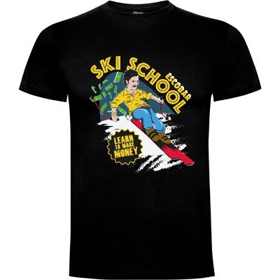 Camiseta Escobar Ski School - Camisetas Gualda Trazos