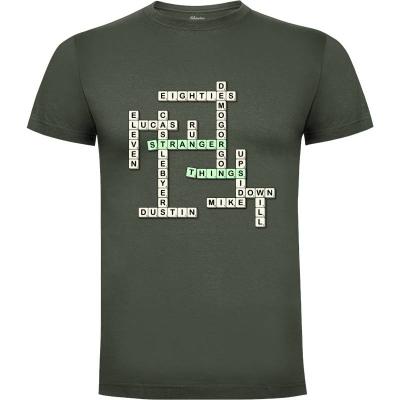 Camiseta Scrabble Things - Camisetas Series TV