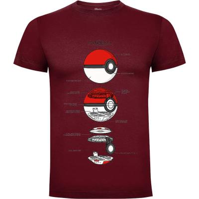 Camiseta Pokeball - Camisetas Videojuegos