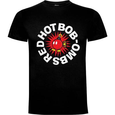 Camiseta Red Hot Bob-Ombs - Camisetas Daletheskater