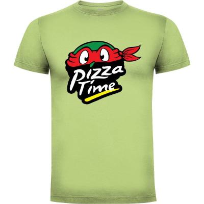 Camiseta Pizza Time! - Camisetas Dibujos Animados