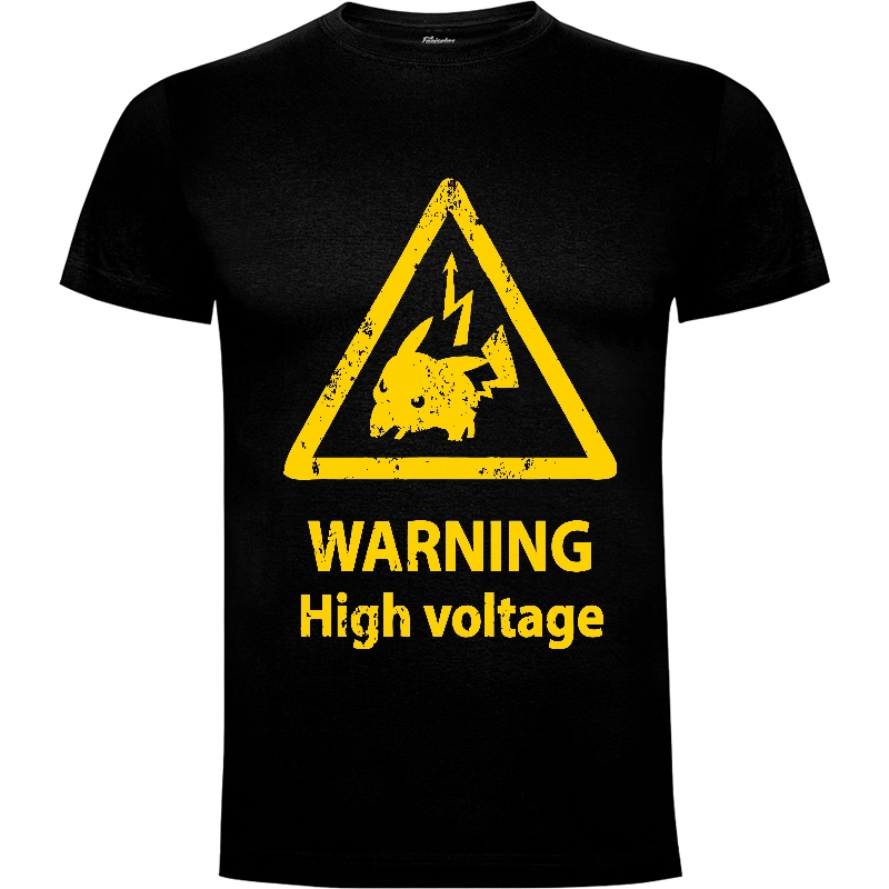 Camiseta Warning Pikachu
