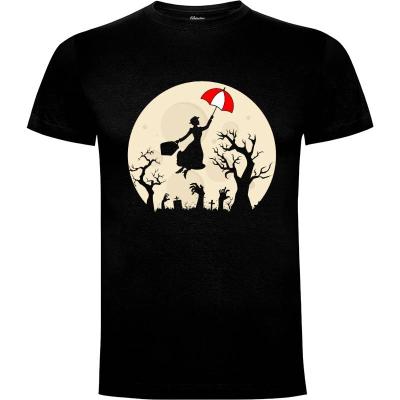 Camiseta Mary Poppins - Umbrella - Camisetas Divertidas