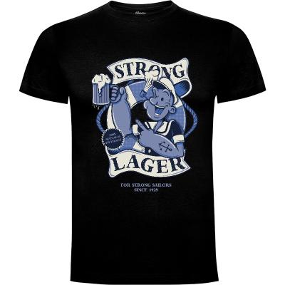 Camiseta Strong Lager - Camisetas Dibujos Animados