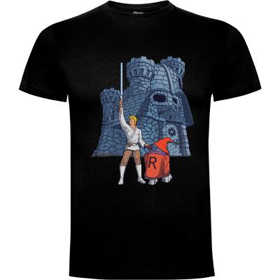 Camiseta Darthskull Castle. - Camisetas Dibujos Animados