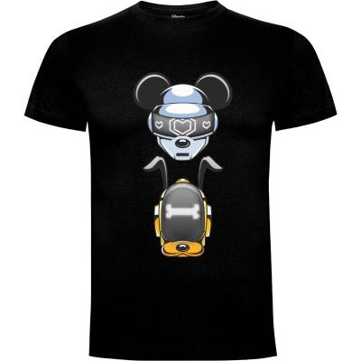Camiseta Daft Mouse - Camisetas Dibujos Animados
