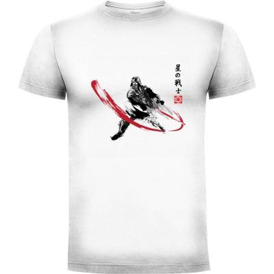 Camiseta Star Warrior Sumi-e - Camisetas DrMonekers