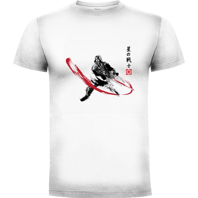 Camiseta Star Warrior Sumi-e