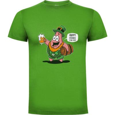 Camiseta Happy Patrick Star Day - Camisetas Dibujos Animados