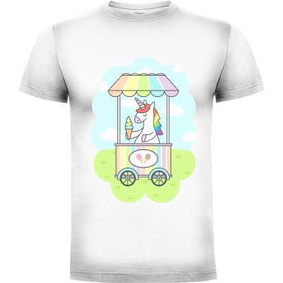 Camiseta Unicorn Ice Cream - Camisetas Chulas