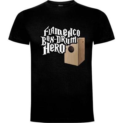 Camiseta Cajón Flamenco Hero - Camisetas Videojuegos