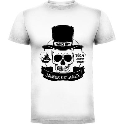 Camiseta Who is James Delaney? - Camisetas Yolanda Martínez