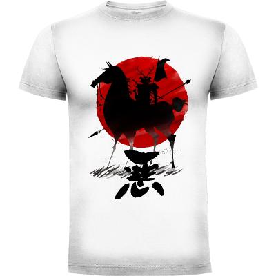 Camiseta Aku Kanji Shadow Warrior - Camisetas Demonigote