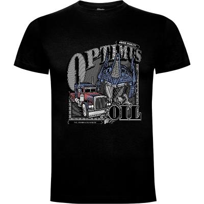 Camiseta Optimus Oil. - Camisetas Dibujos Animados