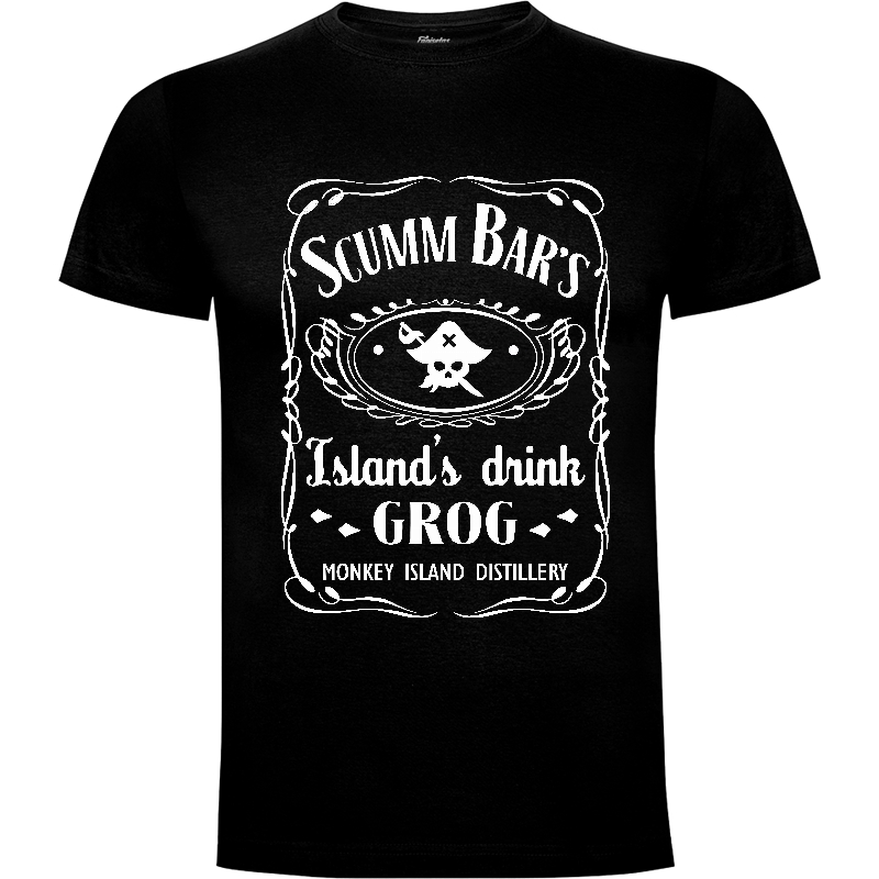 Camiseta Scumm Bar's - Monkey Island
