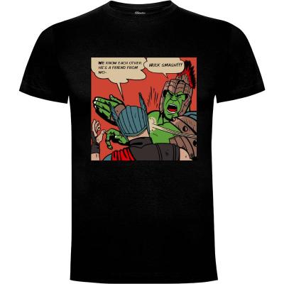 Camiseta He´s a friend - Camisetas Comics