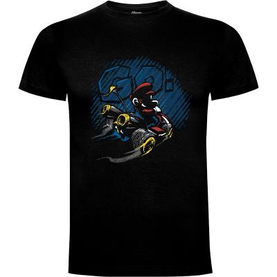 Camiseta Racer Plumber - Camisetas Videojuegos