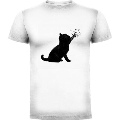 Camiseta Gato - Camisetas Cute