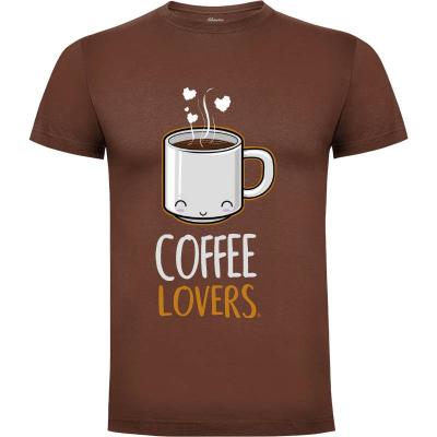 Camiseta Coffee Lovers - Camisetas San Valentin