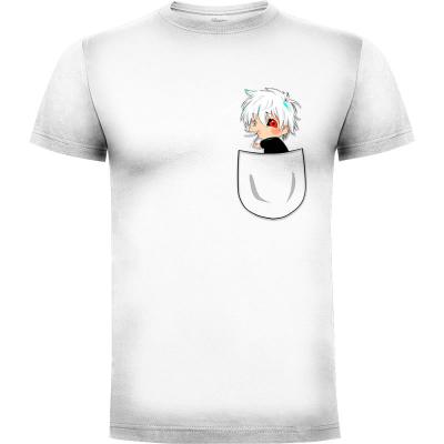 Camiseta Pocket Ghoul - Camisetas Kawaii