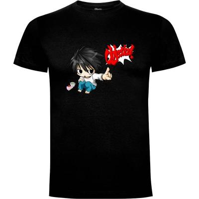 Camiseta L Objection! - Camisetas PsychoDelicia