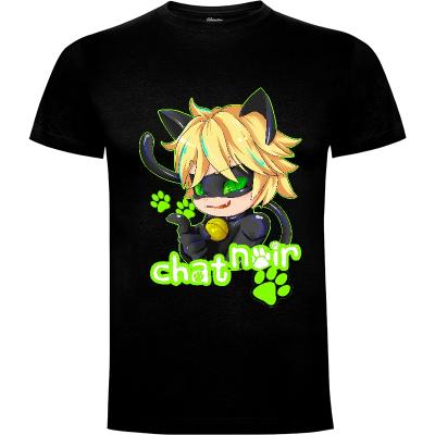 Camiseta Cat Noir - Camisetas PsychoDelicia