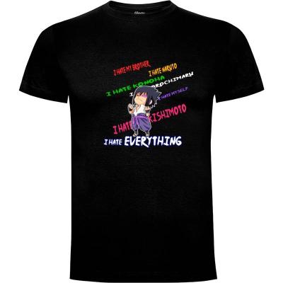 Camiseta I HATE - Camisetas PsychoDelicia