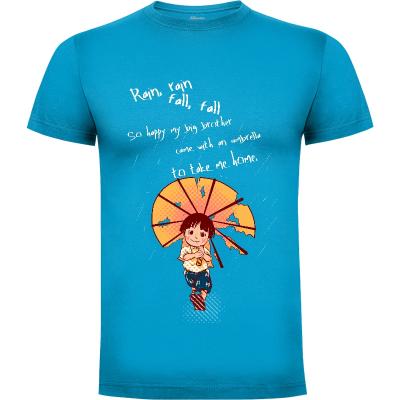 Camiseta Llueve llueve sin parar - Camisetas PsychoDelicia