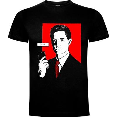 Camiseta Agente Cooper (Twin Peaks) - Camisetas Series TV