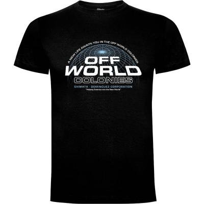 Camiseta Off World Colonies - Camisetas Cine