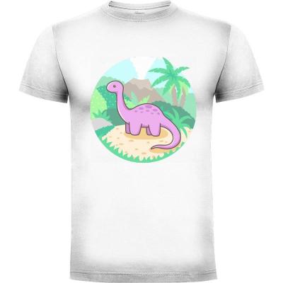 Camiseta Baby Dino - Camisetas Sombras Blancas