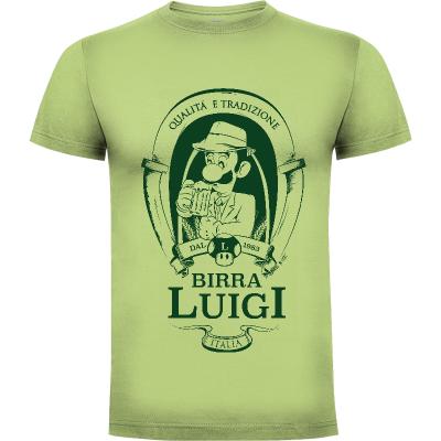 Camiseta Birra Luigi - Camisetas Gualda Trazos