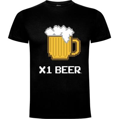 Camiseta x1 Beer - Camisetas Divertidas