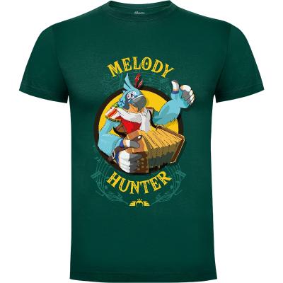 Camiseta Melody Hunter - Camisetas Gualda Trazos