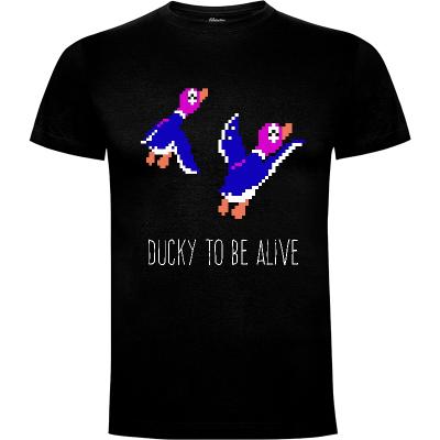 Camiseta Ducky to be alive - Camisetas Diego Pedauyé