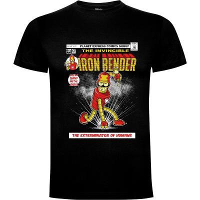 Camiseta Iron Bender - Camisetas Dibujos Animados