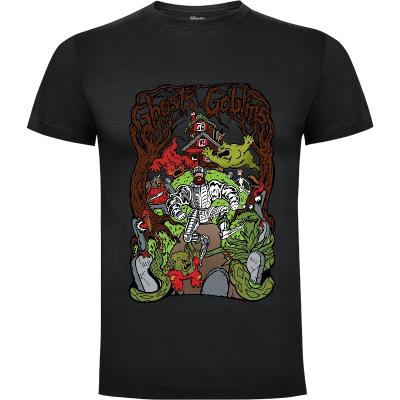 Camiseta Retro Ghosts 'N Goblins - Camisetas Demonigote