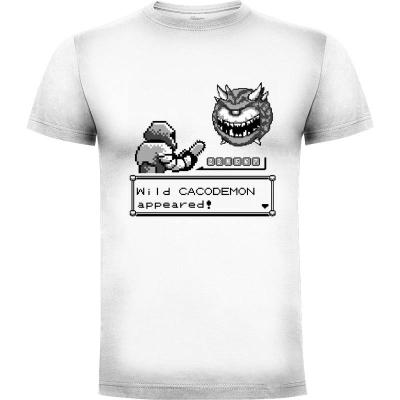 Camiseta A Wild Cacodemon - GB Grey Version - Camisetas Demonigote