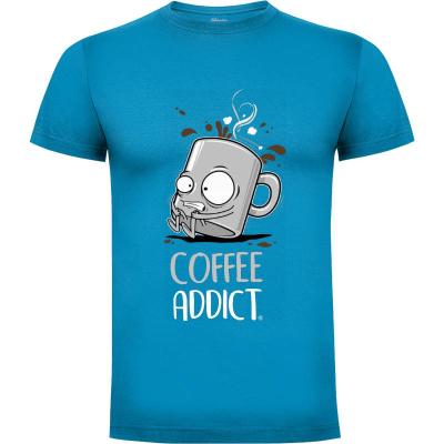 Camiseta Coffee Addict - Camisetas Divertidas