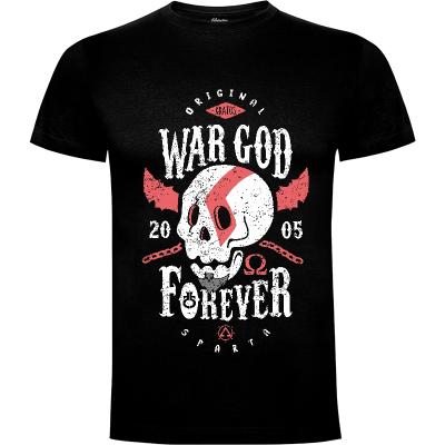Camiseta War God Forever - Camisetas Videojuegos