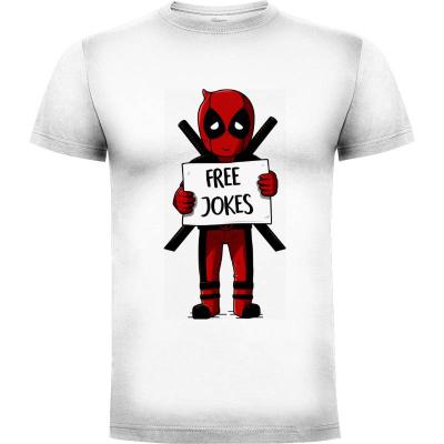 Camiseta Free jokes - Camisetas Comics