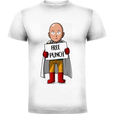 Camiseta Free punch - Camisetas Anime - Manga
